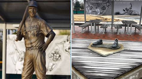 Jackie Robinson Statue Stolen From Youth Baseball Facility