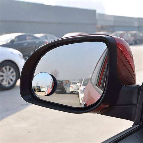 Auto 360 Wide Angle Round Convex Mirror Car Vehicle Side Blindspot ...