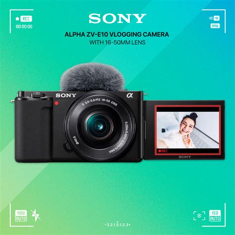 Sony Alpha Zv E Vlogging Camera With Mm Lens Paragon Competitions