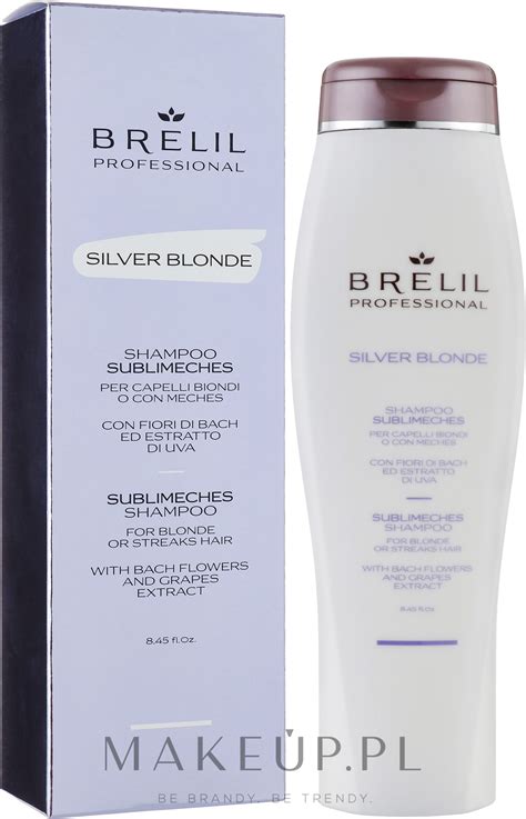 Brelil Silver Blonde Sublimeches Shampoo Szampon neutralizujący żółte