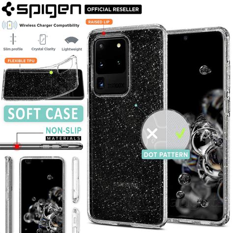 Galaxy S20 Ultra Case Liquid Crystal Glitter