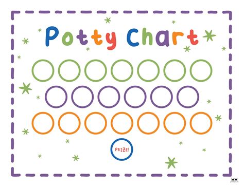 potty chart free printable