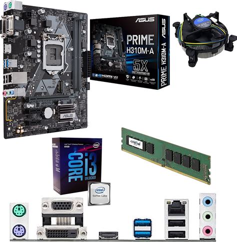 Components4All Intel Coffee Lake Core I3 8350K 4 0GHz CPU ASUS Prime