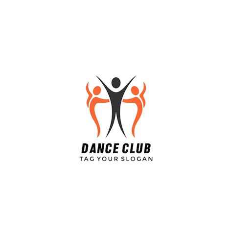 Ilustración Gráfica Vectorial Del Logotipo Del Club De Baile Vector