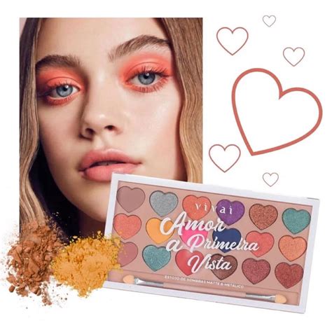 Paleta De Sombras Amor A Primeira Vista Shopee Brasil