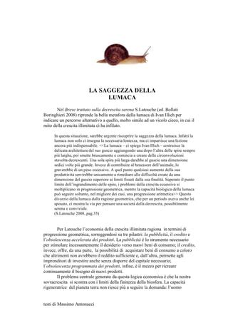 La Saggezza Della Lumaca PDF