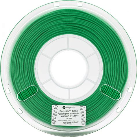 Polymaker Polylite Petg Mm Green D Printing Filament Kg D