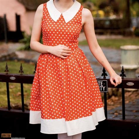 Dolly And Dotty Polka Dot Red And White Dress Size Depop