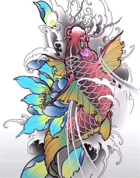 Pin By On Bo Koi Tattoo Design Koi Dragon Tattoo Koi Fish