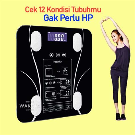 Jual THOME Smart Scale Timbangan Berat Badan Digital Kesehatan Badan