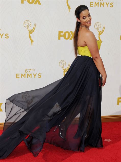 Dascha Polanco 2015 Primetime Emmy Awards In Los Angeles • Celebmafia