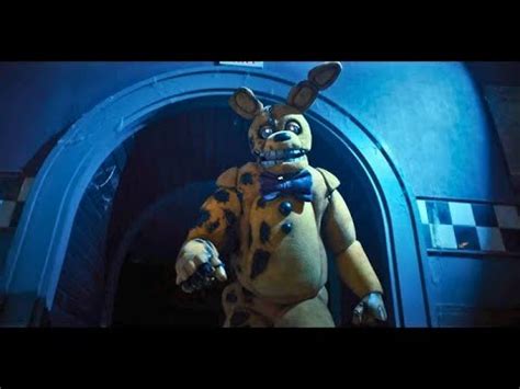 FNAF MOVIE Scene Springlock Failure YouTube