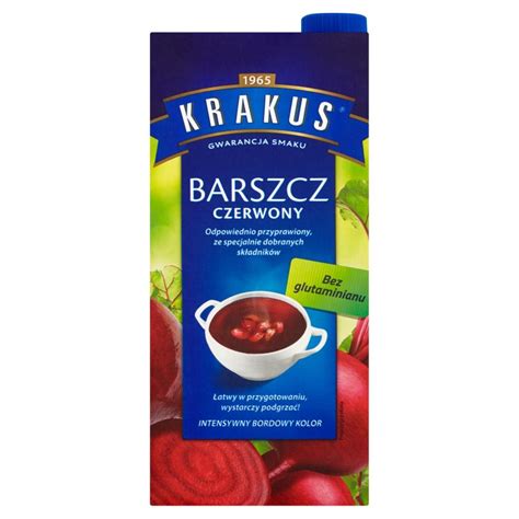 Krakus Barszcz Czerwony L Delikatesy Dw Jka