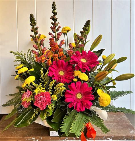 Bright And Cheerful Arrangement Blossoms Of Tweed Banora Florist