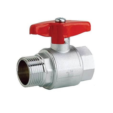 Bsp Male X Bsp Female Plated Brass Ball Valve Direct Water