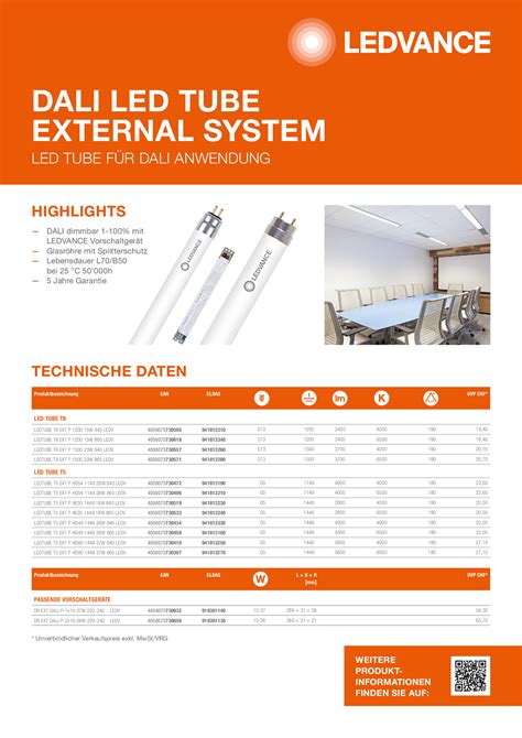 Led Tube External System Ledvance