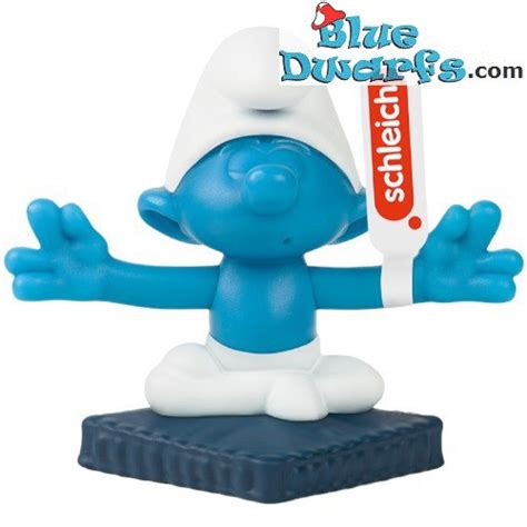 Meditation Smurf Mc Donalds Happy Meal Schleich 2022 5 5cm