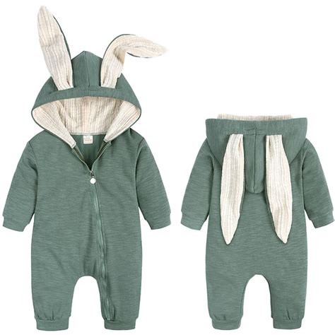 Newborn baby bunny Jumpsuit - Sweetpea Clothing