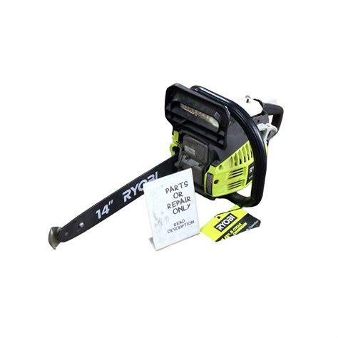 Ryobi Ry In Cc Cycle Gas Chainsaw Untested Ebay