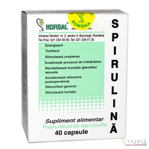 Spirulina 500mg X 40 Capsule