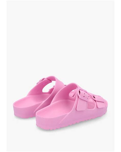 Birkenstock Arizona Eva Fondant Pink Two Bar Mules Lyst