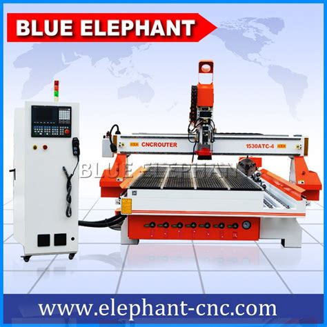 Ele Cnc Wood Door Making Machine Linear Atc With Rotary Device