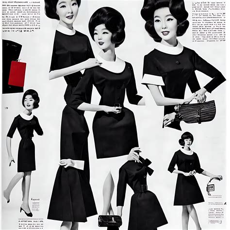 Fashion advertisement for Korea in the 1960s - 1 • VIARAMI