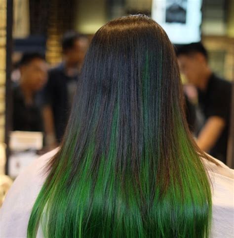 52 Gambar Warna Rambut Hijau Tosca