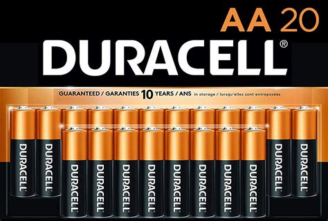 Duracell Coppertop Aa Alkaline Batteries Long Lasting All Purpose