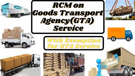 Rcm On Gta Service All About Gta In Gst Law Exemption On Gta