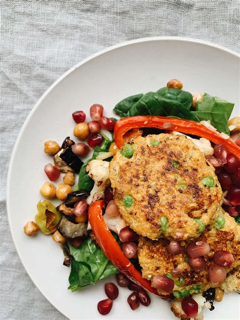 Quinoa And Sweet Potato Patties Ags Galland