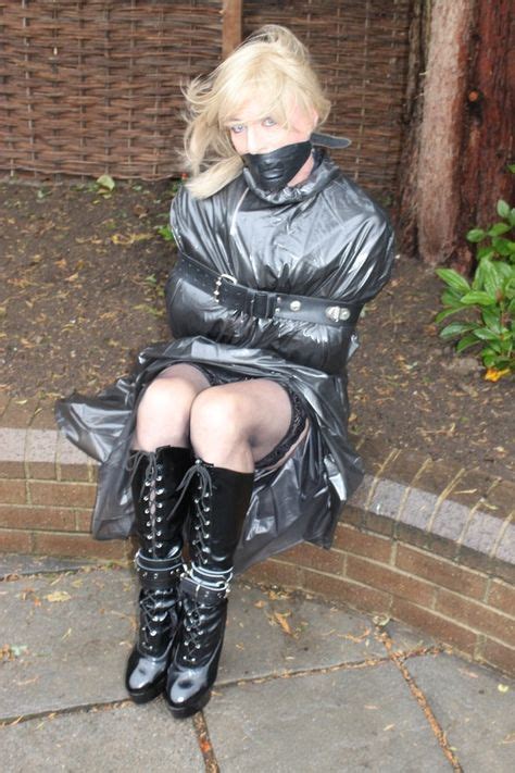 Best Rainwear Images In Rain Wear Raincoat Girl Tape Gagged