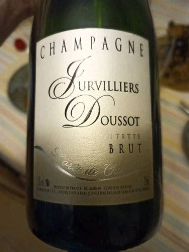 Jurvilliers Doussot L Or E De Pauline Brut Champagne Vivino Us