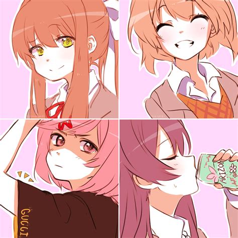 The Dokis Showing Off Their Wholesomeness R DDLC