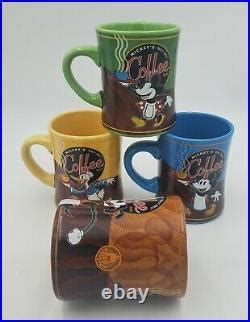 Disney Theme Park Mickeys Coffee Cups Mugs Really Swell Minnie