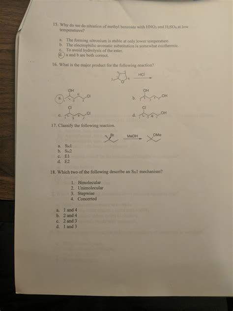 Solved Why Do We Do Nitration Of Methyl Benzoate With Chegg