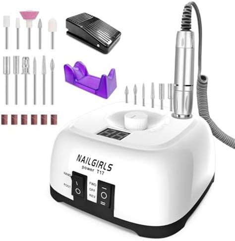 Amazon Nailgirls Electric Nail Drill Professional Rpm