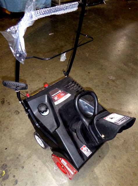 Yard Machines A M E Gas Single Stage Snow Blower Cc Ohv