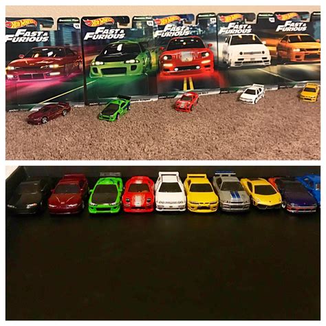 Fast And Furious Completed Set 👌🏽 Rhotwheels