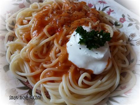 Smaki Mojej Kuchni Pikantne Spaghetti Na Szybki Obiad