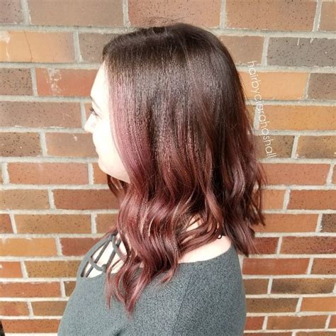 Guy Tang Rose Gold With A Lob Long Bob Rose Gold Balayage Ombre Hair