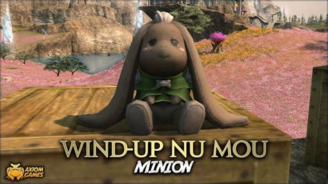 FFXIV Shadowbringers Wind Up Nu Mou Minion YouTube