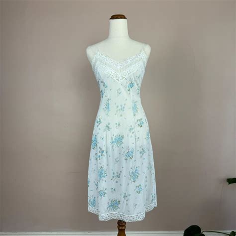 A Beautiful Vintage S Lingerie Slip Dress Depop