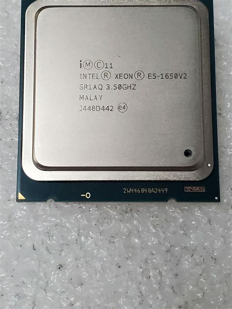 Intel E5-1650 V2 Processor 6 Core/12 Thread 3.5GHz SR1AQ - Garland ...
