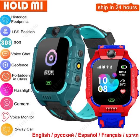 Acheter Montre Intelligente Pour Enfants Sos Phone Watch