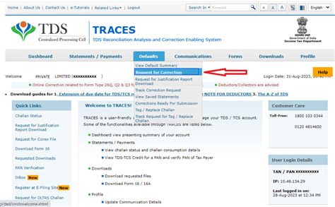 How To Add Challan To Statement On Traces Skorydov Tds