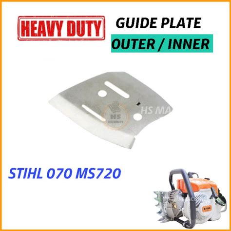 Heavy Duty Stihl Ms Chainsaw Inner Outer Guide Plate Bar