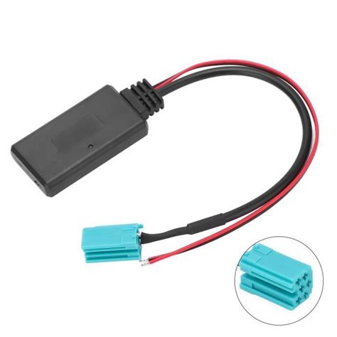 Dioche Adaptateur Audio Bluetooth Sans Fil Pour Clio Espace Kangoo