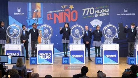 Los premios que reparte el sorteo de la Lotería del Niño