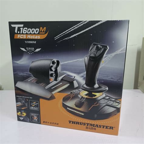 Thrustmaster T16000M Twcs FCS Hotas Flight Stick Throttle Bundle Dcs Wt